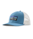 Patagonia P-6 Logo Trucker Hat Shore Blue
