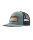 Patagonia Take a Stand Trucker Hat Rainbow Run: Blue Sage
