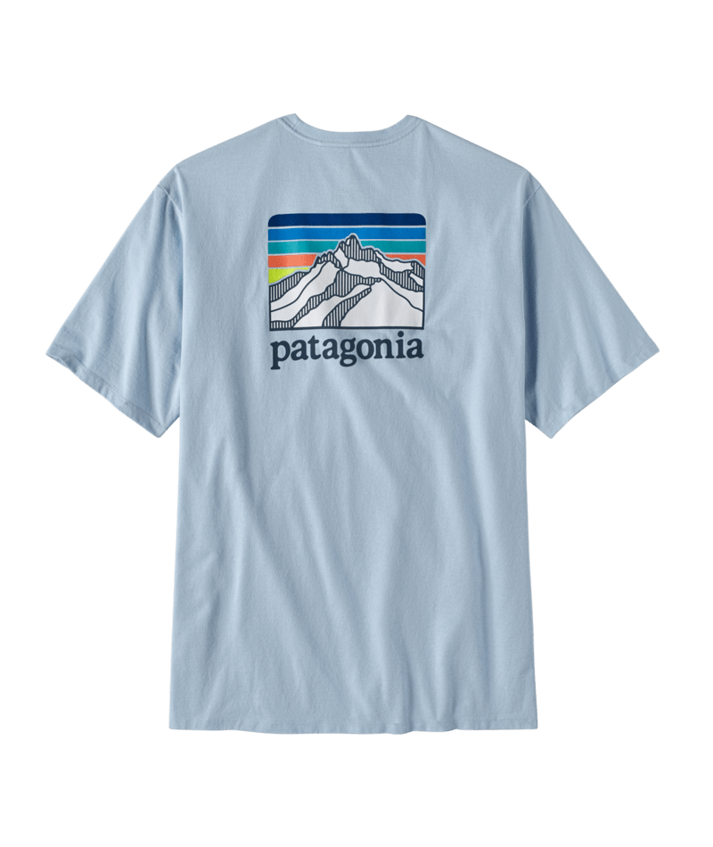 Patagonia Men's Line Logo Ridge Pocket Responsibili-Tee CHLE