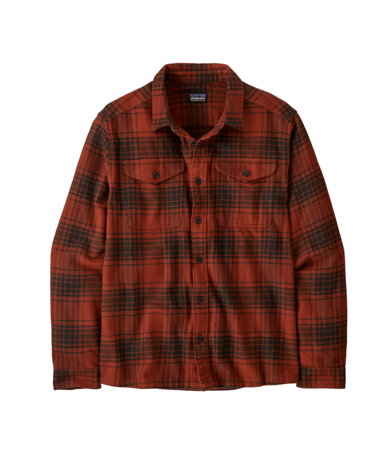 Patagonia M Fjord Flannel Shirt CARD