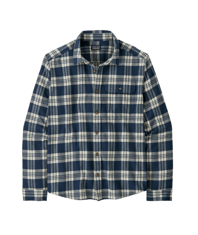 Patagonia Men's Long-Sleeved Lightweight Fjord Flannel Shirt BCNA