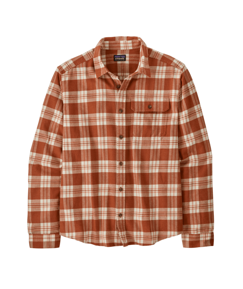 Men's Long-Sleeved Lightweight Fjord Flannel Shirt - Main Image
