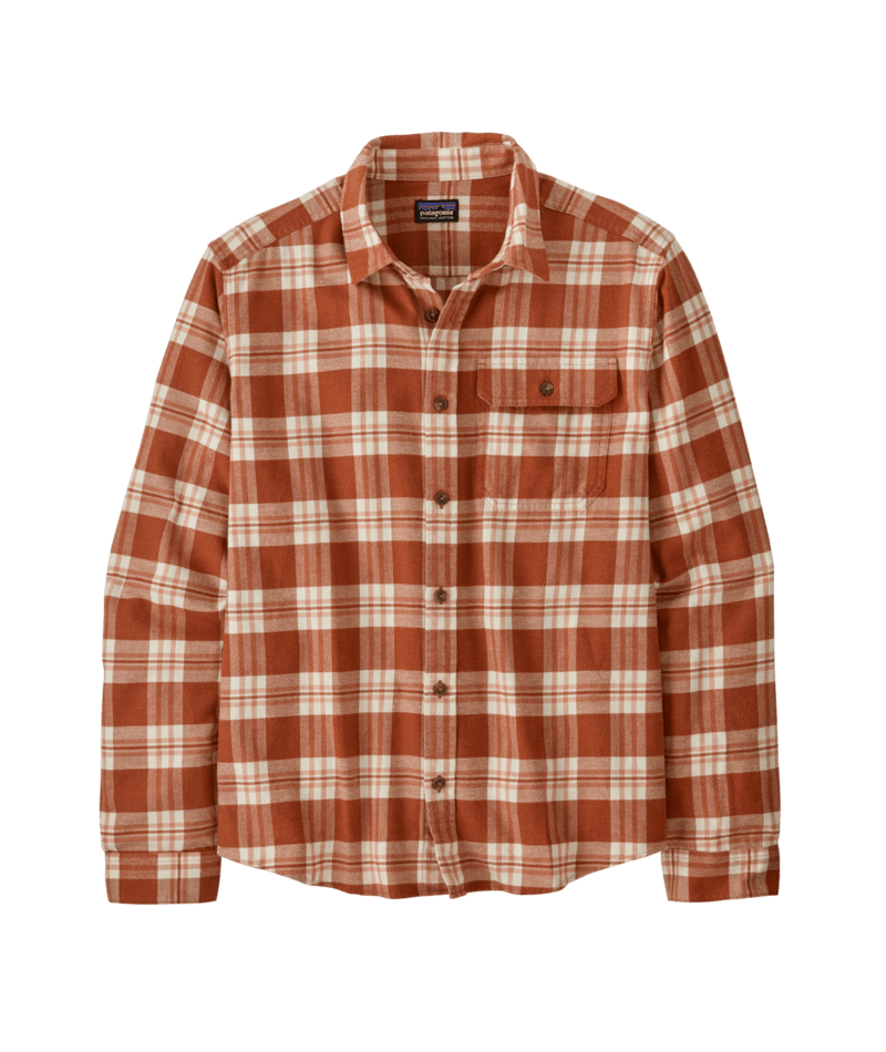 Patagonia Men's Long-Sleeved Lightweight Fjord Flannel Shirt BCRD