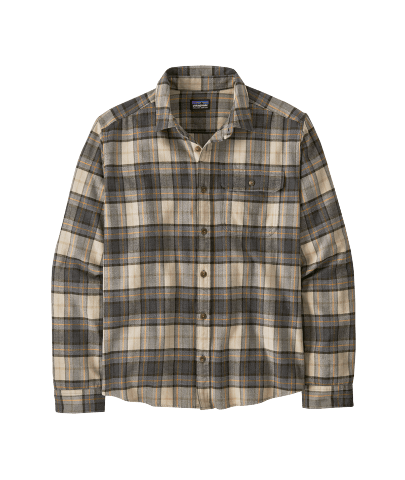 Patagonia Men's Long-Sleeved Lightweight Fjord Flannel Shirt SRGY