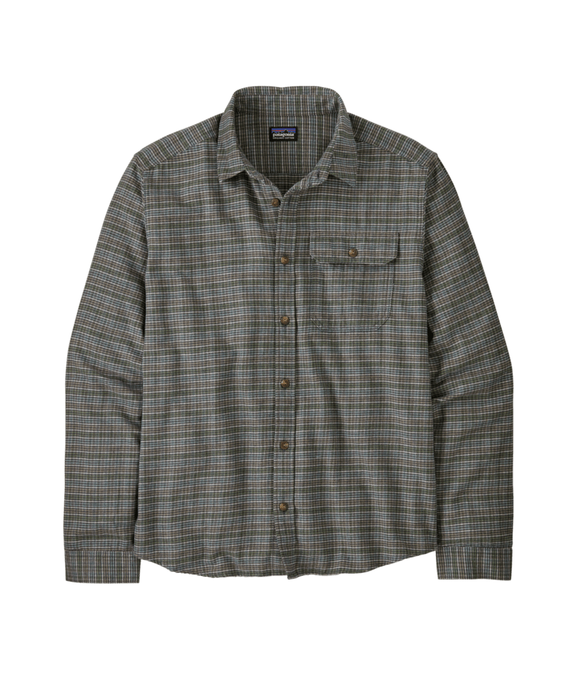 Patagonia Men's Long-Sleeved Lightweight Fjord Flannel Shirt TRBE