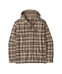 Patagonia Men's Stretch Fjord Flannel Pullover Hoody.