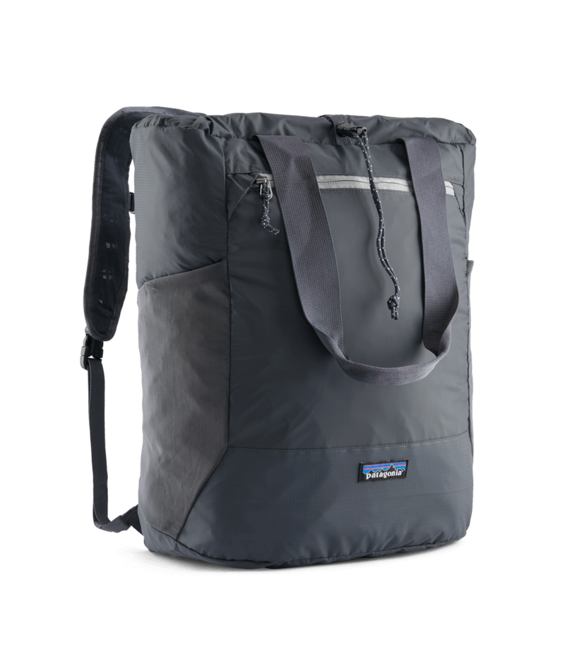 canvas tote bag patagonia Black Hole Gear even when fully loaded Patagonia Black Terravia Tote Pack