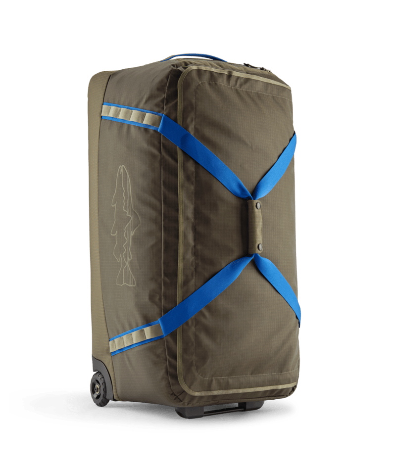 patagonia black hole duffel matte Patagonia Black Hole Wheeled Duffel 100 Liter Noble Grey