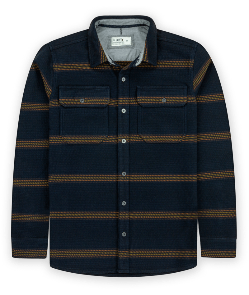 Jetty M Horizon Flannel NVY