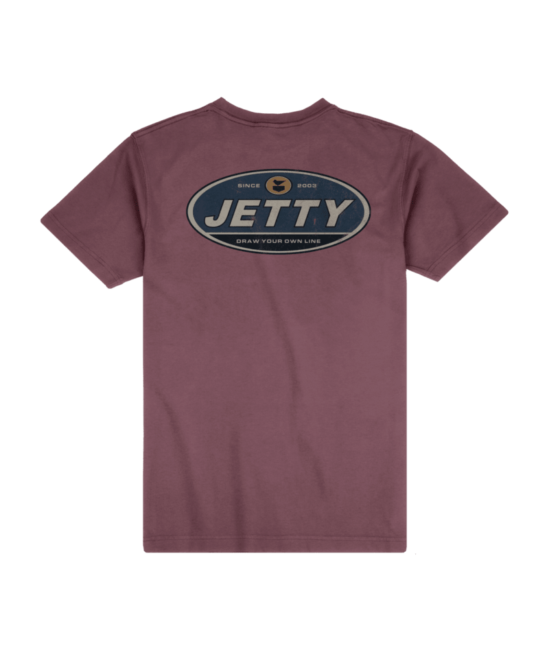 Jetty M Throwback Pocket Tee MAR