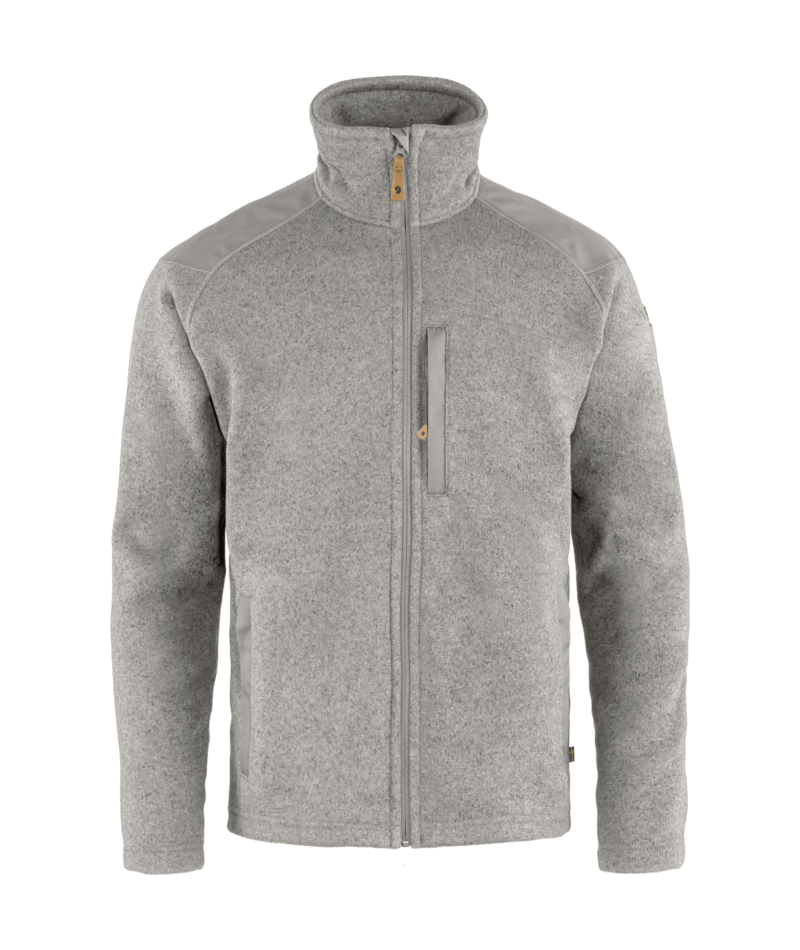 FJALLRAVEN Buck Fleece M Grey-Melange