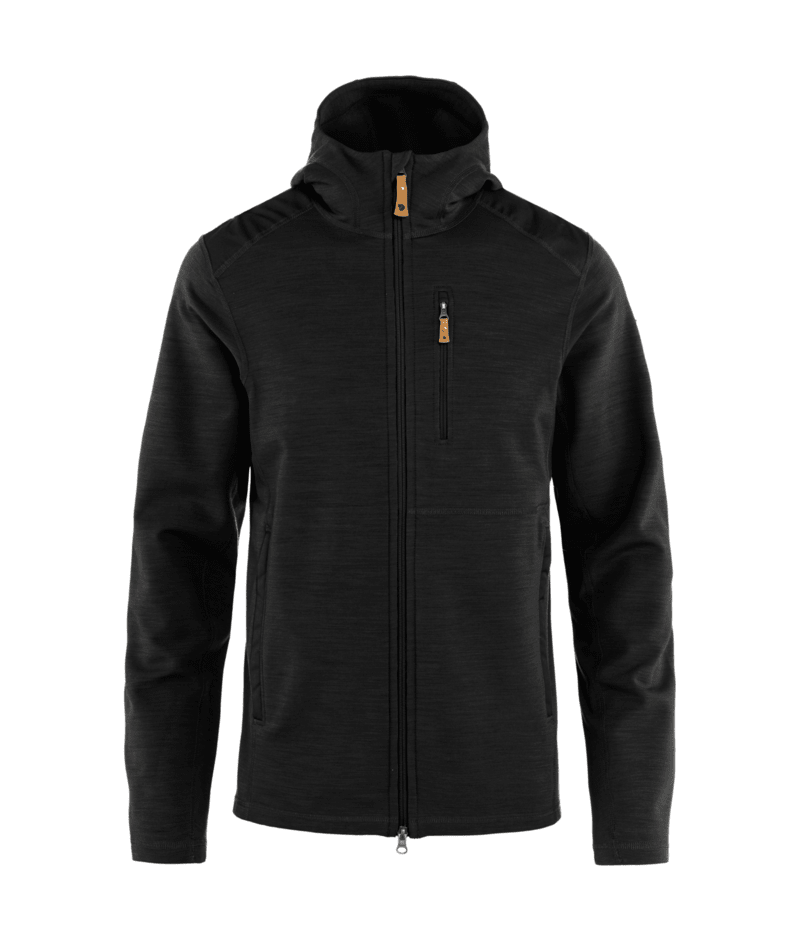 FJALLRAVEN Keb Fleece Hoodie M Black