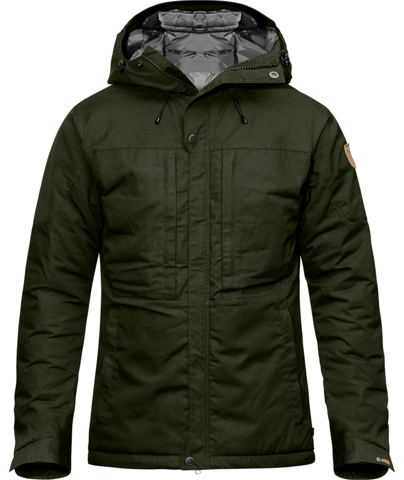 FJALLRAVEN Skogsö Padded Jacket M Deep Forest