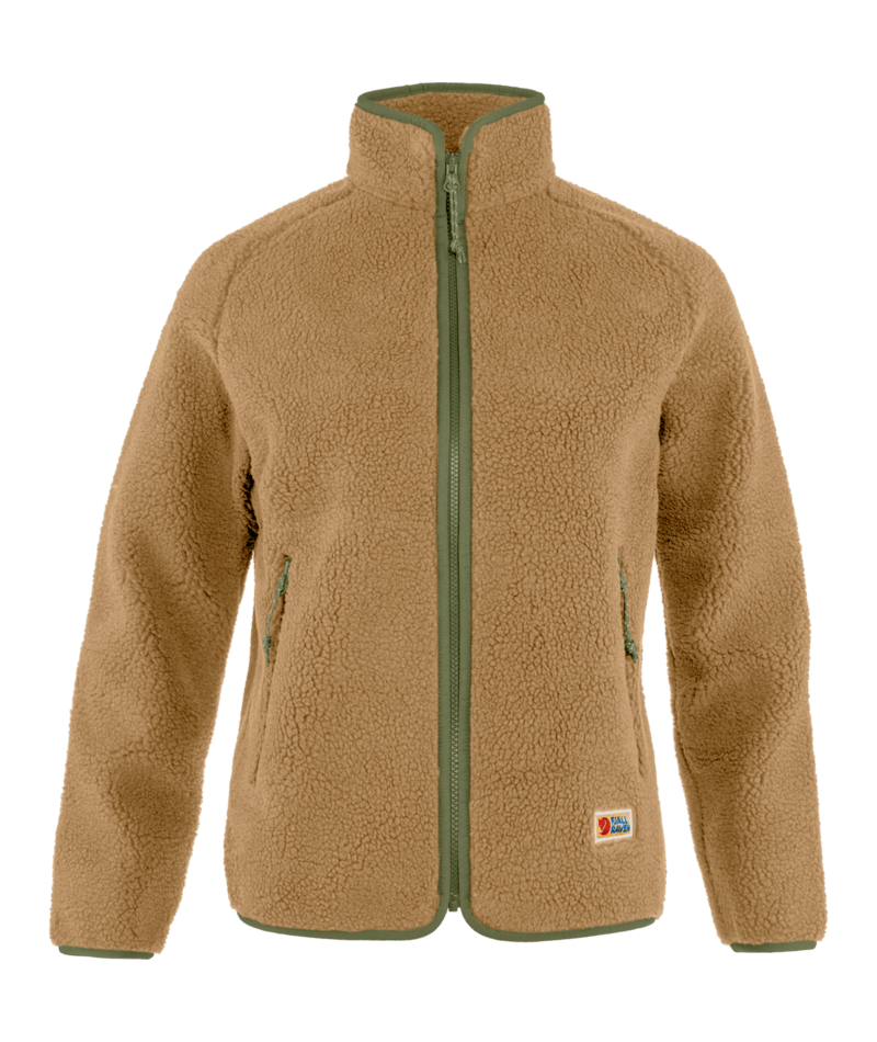 FJALLRAVEN Vardag Pile Fleece W Buckwheat Brown