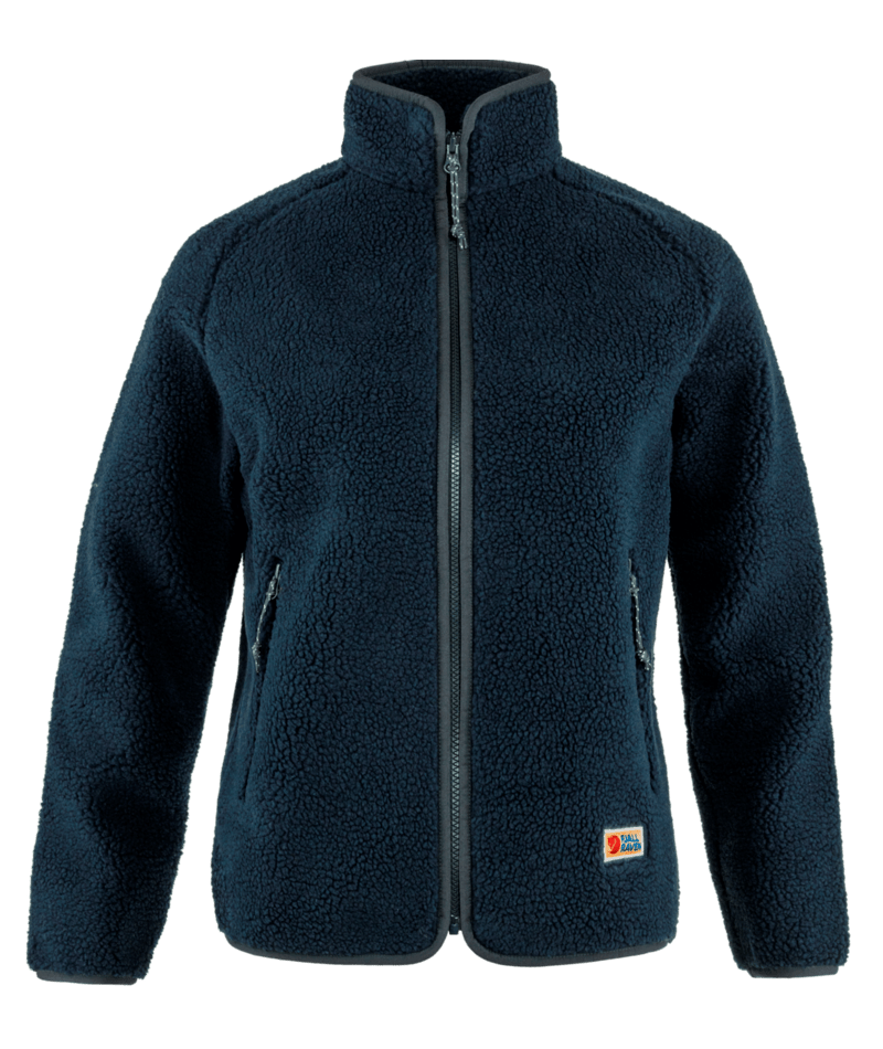 FJALLRAVEN Vardag Pile Fleece W Navy