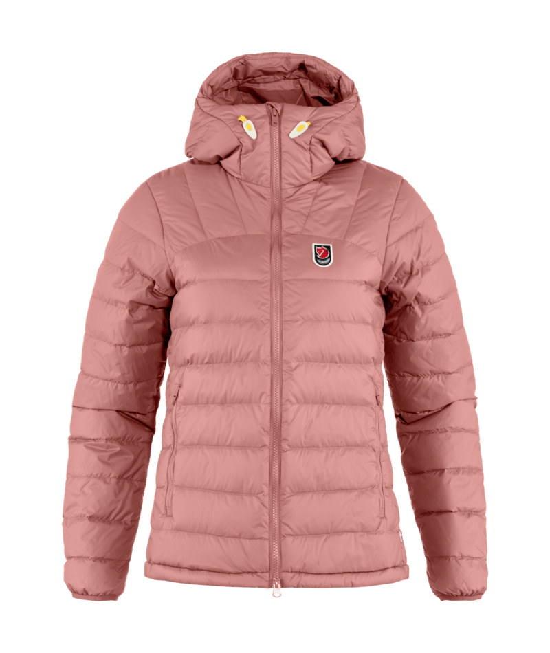 FJALLRAVEN Expedition Pack Down Hoodie W Dusty Rose