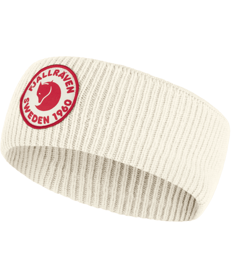 FJALLRAVEN 1960 Logo Headband Chalk White