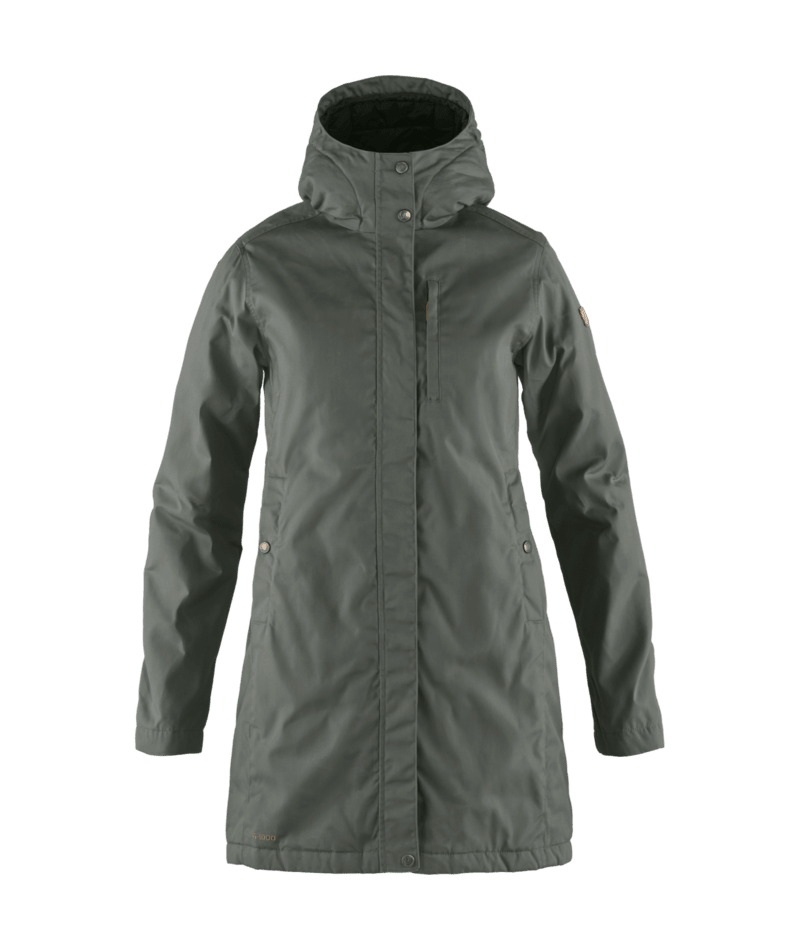 FJALLRAVEN Kiruna Padded Parka W Basalt