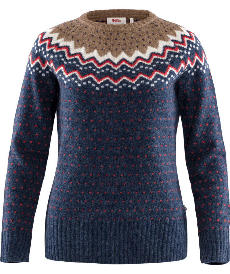 FJALLRAVEN Övik Knit Sweater W Navy