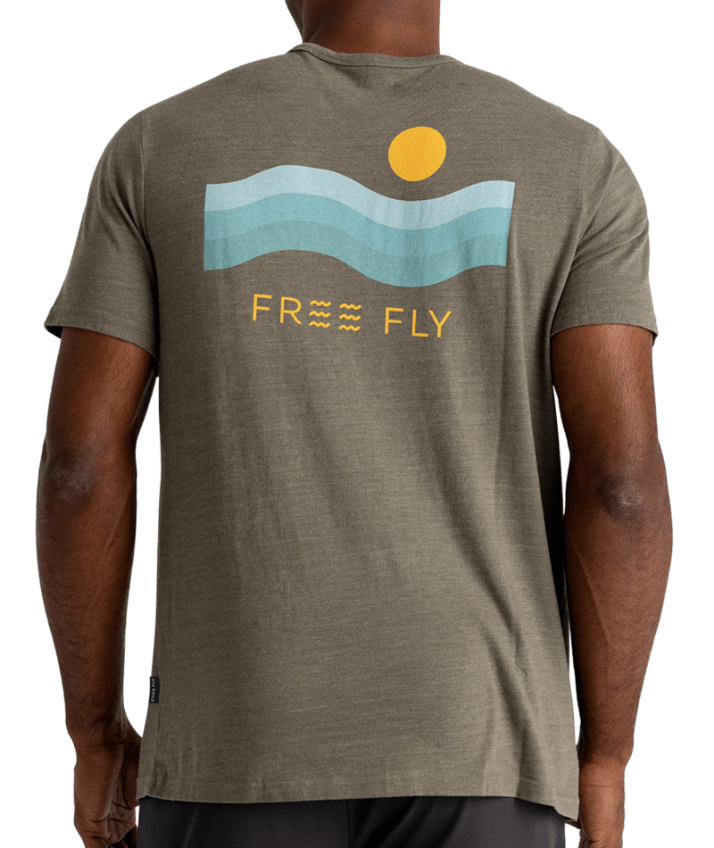 Free Fly M Downstream Pocket Tee 523