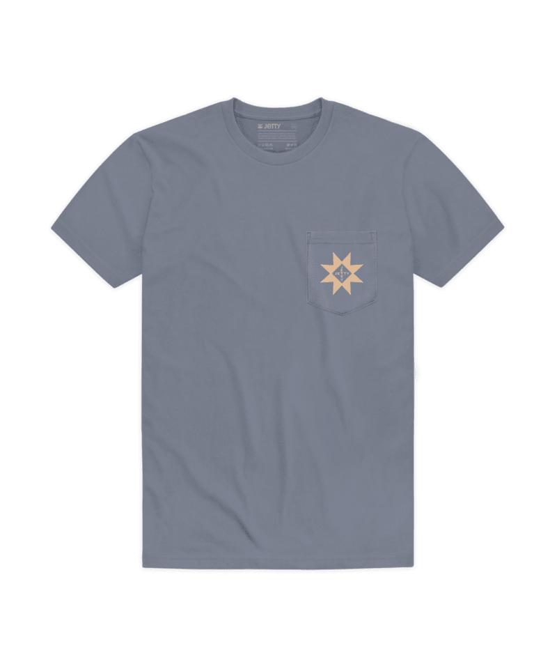 Jetty Desert Sun Pocket Tee FOG