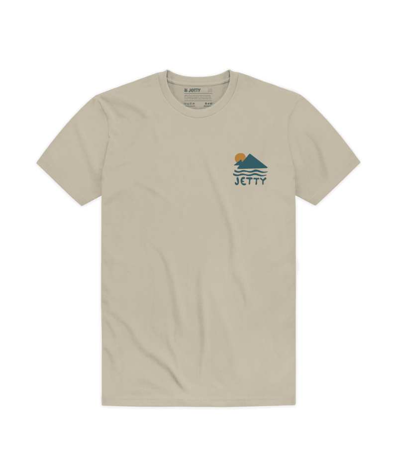 Jetty Men's Range Tee TAN