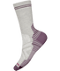 Smartwool Women's Hike Light Cushion Crew Socks - Ash-Purple Dawn.