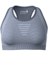 Smartwool Women's Intraknit Racerback Bra - Nightfall Blue Heather.