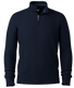 Smartwool Men's Sparwood 1/4 Zip Sweater - Deep Navy Heather.