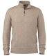 Smartwool Men's Sparwood 1/4 Zip Sweater - Mocha Heather Marl.