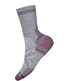 Smartwool Women's Hike Targeted Cushion Mid Crew Socks - Light Gray.