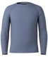 Smartwool Men's Intraknit All-Season Merino Base Layer Crew - Nightfall Blue.