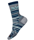 Smartwool Womens Hike Targeted Cushion Dragon Stitch Mid Crew Socks Deep Navy