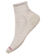 Smartwool Womens Everyday Roll Top Ankle Socks Moonbeam