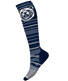 Smartwool Unisex Ski Growling Grizzly Over The Calf Socks Deep Navy