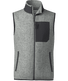 Smartwool Men's Second Cut Fleece Vest - Light Gray Heather.