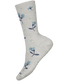 Smartwool Women's Everyday Garden Gala Crew Socks - Ash.