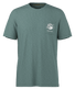 Smartwool Men's Merino Hemp Blend Peak Pints Short Sleeve Graphic Tee - Dusty Teal.