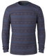 Smartwool Men's Classic Thermal Merino Base Layer Crew - Nightfall Summit Soul.
