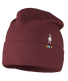 Smartwool Thermal Merino Reversible Cuffed Beanie in CHERRY LACQUER