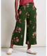 Toad&Co Women's Chaka Wide Leg Crop Pant.