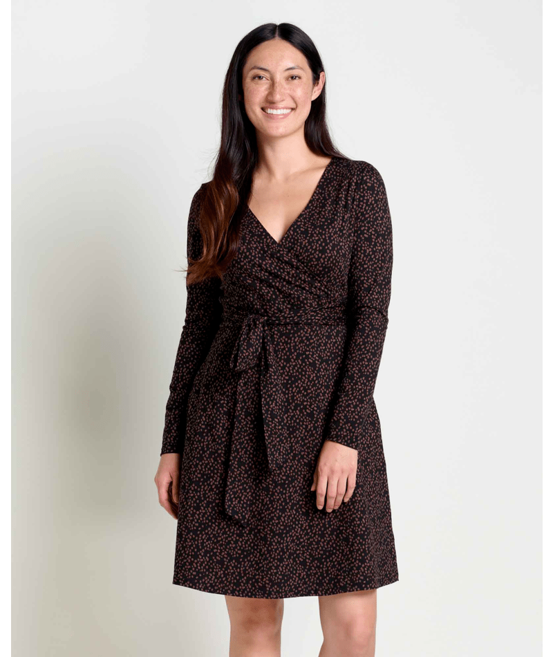 Toad&Co. Cue Wrap Ls Dress 14