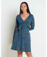 Toad&Co Women's Cue Wrap Long Sleeve Dress.