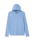 Vuori Strato Tech Hoodie - Isle Blue Heather.