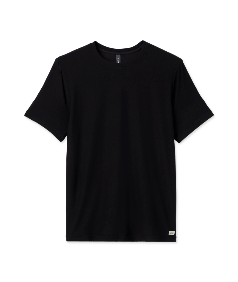 VUORI Mens Strato Tech Tee Black