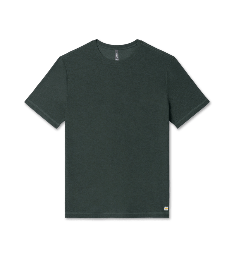 VUORI Mens Strato Tech Tee Aspen Heather