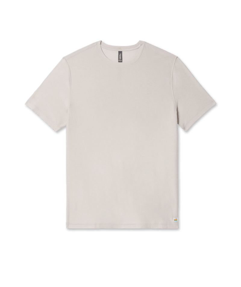 VUORI Mens Strato Tech Tee Salt Heather