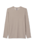 Vuori Long Sleeve Strato Tech Tee - Acorn Heather.