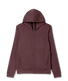 Vuori Men's Ponto Full Zip Hoodie - Boysenberry Heather.