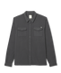 Vuori Aspen Shirt Jacket - Dark Pewter.